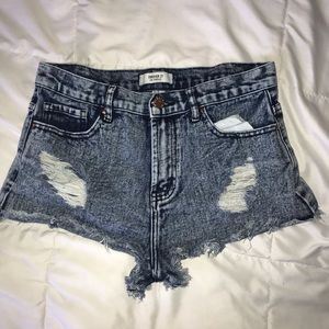 FOREVER 21 denim shorts